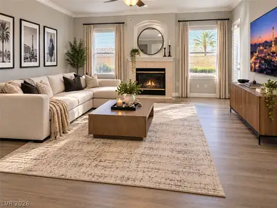 606 Heartland Point Avenue, North Las Vegas, NV 89032 Living Room