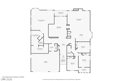 1613 Cowboy Chaps Place, Henderson, NV 89002 Floor Plan