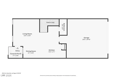 4924 Fern Mesa Avenue, Las Vegas, NV 89139 Floor Plan
