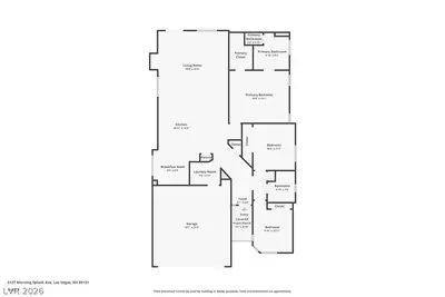 5127 Morning Splash Avenue, Las Vegas, NV 89131 Floor Plan