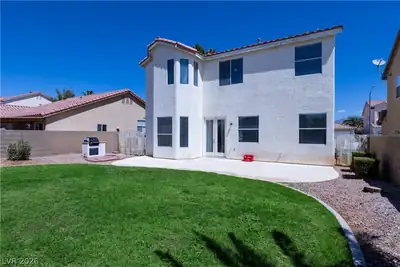 5105 Wapiti Point Court, Las Vegas, NV 89130 Back of Structure