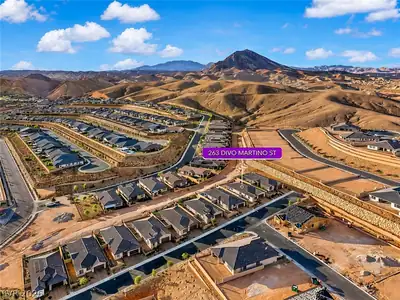 263 Divo Martino Street, Henderson, NV 89011 Aerial View