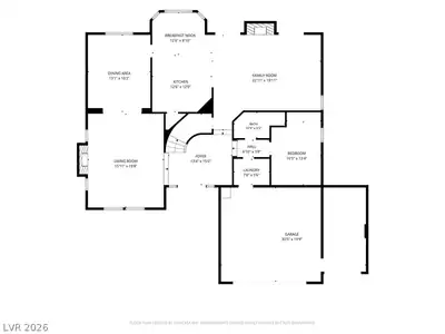 3650 Bahama Bay Court, Las Vegas, NV 89147 Floor Plan