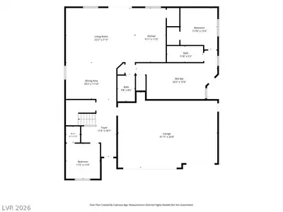 7854 Nestor Creek Lane, North Las Vegas, NV 89084 Floor Plan