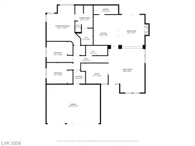 19 Silica Sand Street, Henderson, NV 89012 Floor Plan
