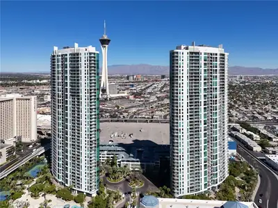 222 Karen Avenue 4101, Las Vegas, NV 89109 Aerial View