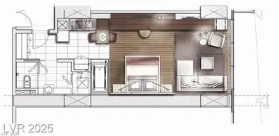 4381 West Flamingo Road 53310, Las Vegas, NV 89103 Floor Plan