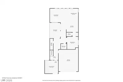137 Blue Trout Avenue, Henderson, NV 89011 Floor Plan