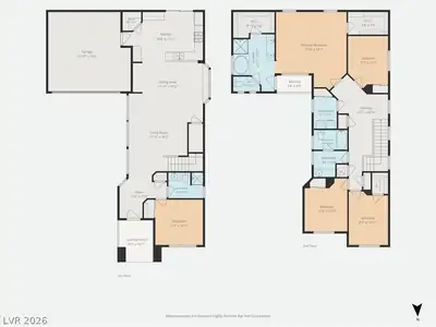1345 Cedar Berry Court, Henderson, NV 89012 Floor Plan