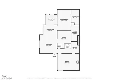 9470 Peace Way 101, Las Vegas, NV 89147 Floor Plan