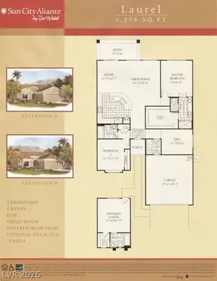 7560 Widewing Drive, North Las Vegas, NV 89084 Floor Plan