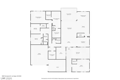 9940 TERRASTONE Drive, Las Vegas, NV 89148 Floor Plan