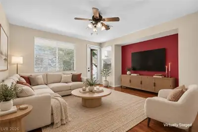 9745 Canterbury Creek Street, Las Vegas, NV 89183 Living Room