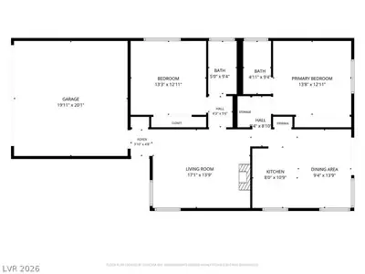 7024 Brown Derby Circle, Las Vegas, NV 89128 Floor Plan