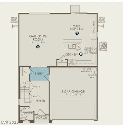 7459 Lodano Avenue, Las Vegas, NV 89113 Floor Plan