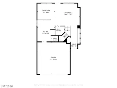 268 Soggy Ruff Way, Las Vegas, NV 89148 Floor Plan