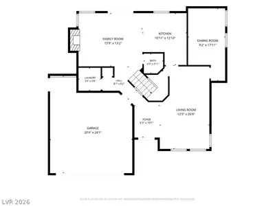 435 Mayan Drive, Henderson, NV 89014 Floor Plan