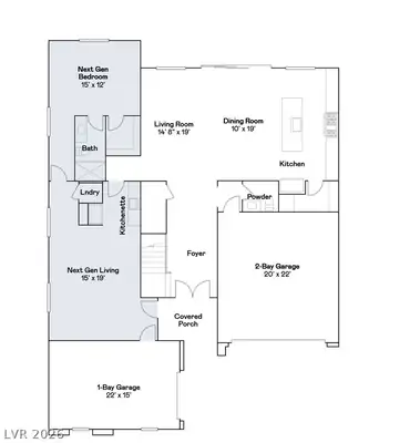 1542 Dolce Vento Place, Henderson, NV 89011 Floor Plan