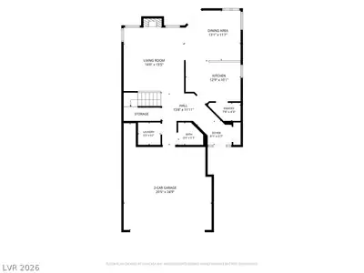 8200 James Grayson Drive, Las Vegas, NV 89145 Floor Plan