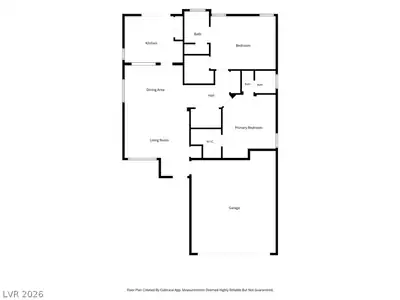 5708 Berwick Falls Lane, Las Vegas, NV 89149 Floor Plan