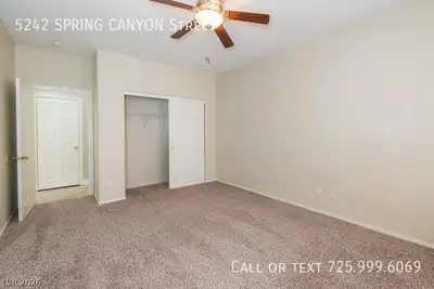 5242 Spring Canyon Street, North Las Vegas, NV 89081 Bedroom