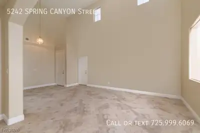 5242 Spring Canyon Street, North Las Vegas, NV 89081 Living Room