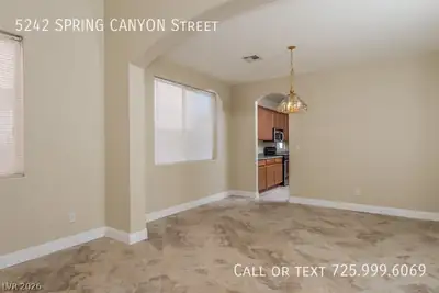 5242 Spring Canyon Street, North Las Vegas, NV 89081 Dining Area