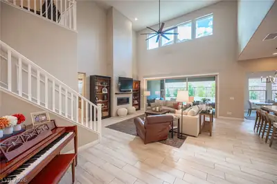 5917 Heaven View Drive, Las Vegas, NV 89135 Living Room