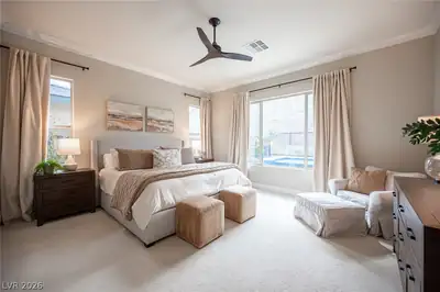 5917 Heaven View Drive, Las Vegas, NV 89135 Primary Bedroom