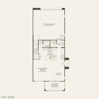 221 Asher Falls Drive, Henderson, NV 89011 Floor Plan