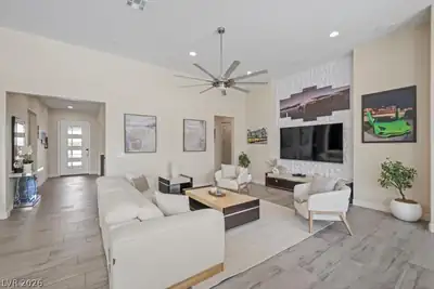 8345 Mojave Creek Court, Las Vegas, NV 89113 Living Room