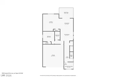 8859 Sasquatch Run Avenue, Las Vegas, NV 89166 Floor Plan