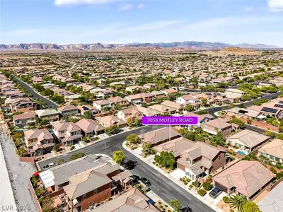 7058 Motley Road, Las Vegas, NV 89178 Aerial View