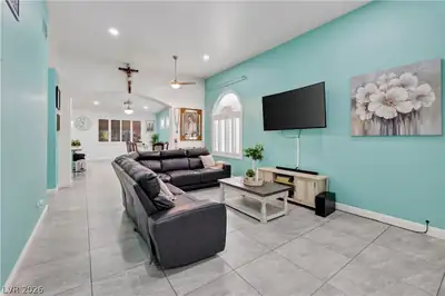 1498 Mount Hood Street, Las Vegas, NV 89110 Living Room