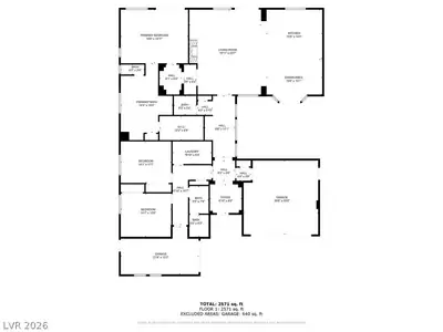 8604 Amber Autumn Street, Las Vegas, NV 89131 Floor Plan