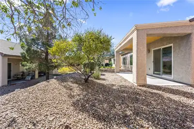 7448 Chipping Sparrow Street, North Las Vegas, NV 89084 Back of Structure
