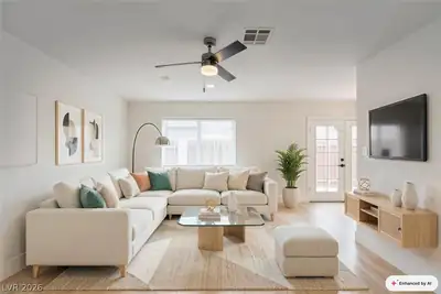 3848 East Cartier Avenue, Las Vegas, NV 89115 Living Room