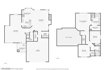 2324 Daisy Meadow Lane, North Las Vegas, NV 89032 Floor Plan