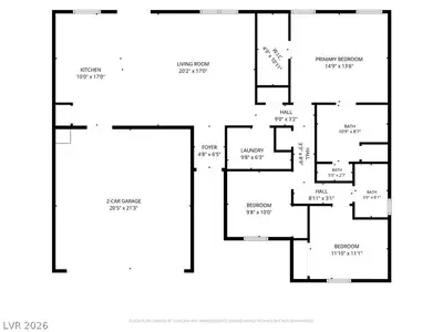 970 Mount Charleston Drive, Pahrump, NV 89048 Floor Plan