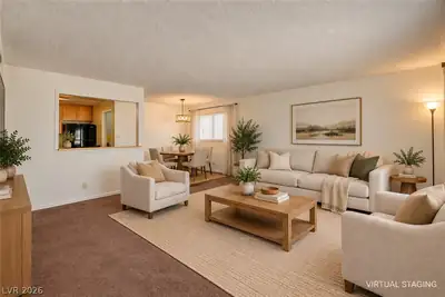 6220 Shawnee Avenue, Las Vegas, NV 89107 Living Room
