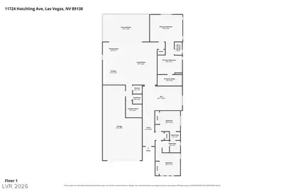 11724 Hatchling Avenue, Las Vegas, NV 89138 Floor Plan
