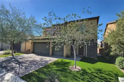 6177 Stetson Cove Court, Las Vegas, NV 89148 Front of Structure