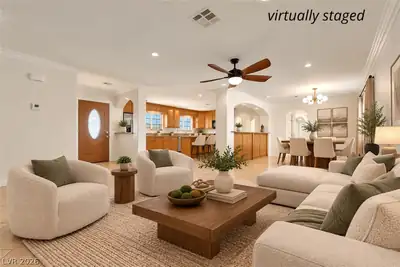 2000 Goldhill Avenue, Las Vegas, NV 89106 Living Room