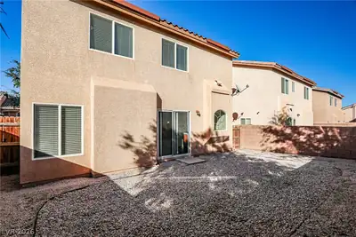 5859 Belvedere Canyon Avenue, Las Vegas, NV 89139 Back of Structure