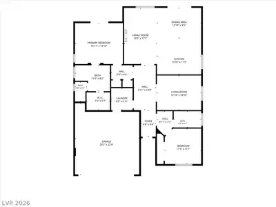 4448 South Glory Vine Lane, Pahrump, NV 89061 Floor Plan