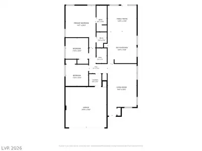 4908 Wild Buffalo Avenue, Las Vegas, NV 89131 Floor Plan