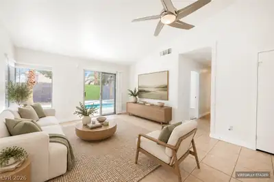 5102 Del Shannon Street, North Las Vegas, NV 89031 Living Room