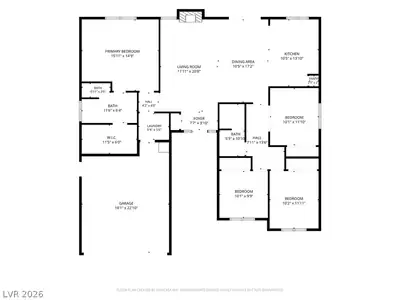 649 Camp Hill Road, Henderson, NV 89015 Floor Plan