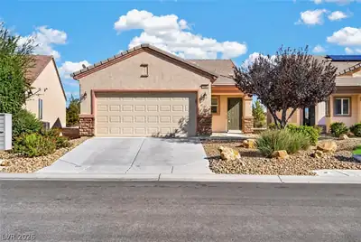 7820 Pine Warbler Way, North Las Vegas, NV 89084 Front of Structure