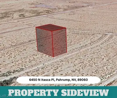 6450 North Itasca Place, Pahrump, NV 89060 Aerial View